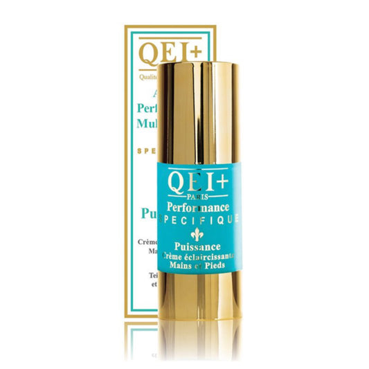 Qei+ HANDS AND FEET LIGHTENING CREAM - PERFORMANCE SWEET ALMOND