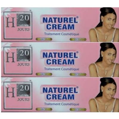 H₂0 Jours Natural Cream 50g (Pack of 3)