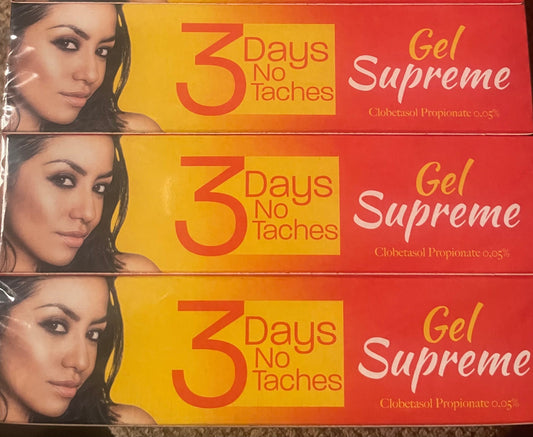 3 Days No Taches Gel Supreme [pack of 3]